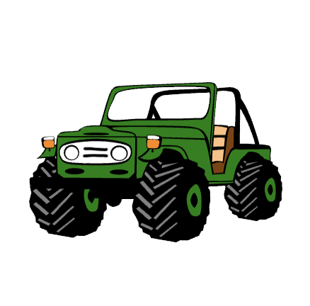 Jeep clásico Patagon Ranger listo para tour en Frutillar